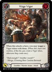 Wage Vigor (Yellow) - Flesh and Blood TCG - MoxLand