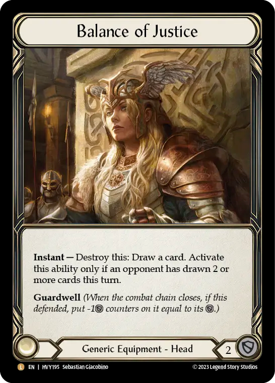 Balance of Justice - Flesh and Blood TCG - MoxLand