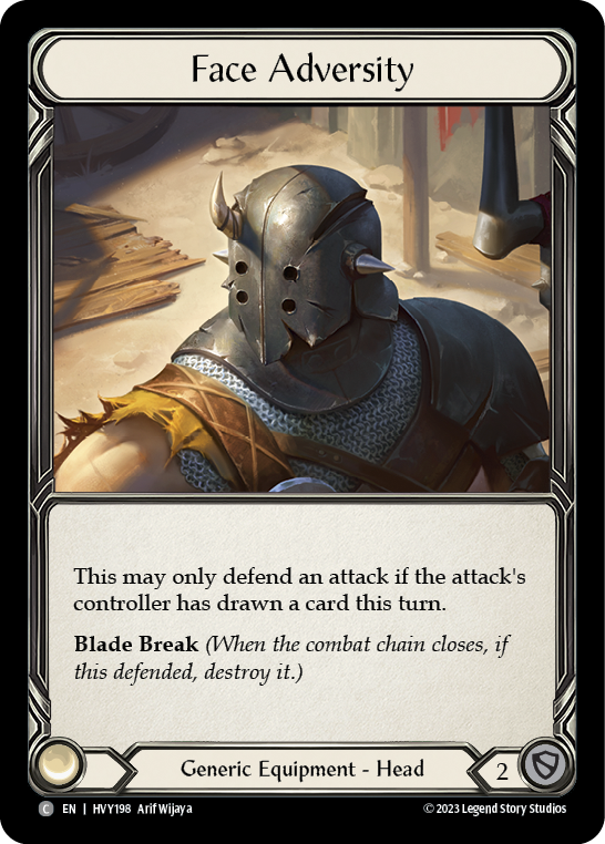 Face Adversity - Flesh and Blood TCG - MoxLand