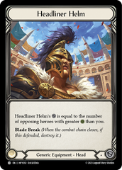 Headliner Helm - Flesh and Blood TCG - MoxLand