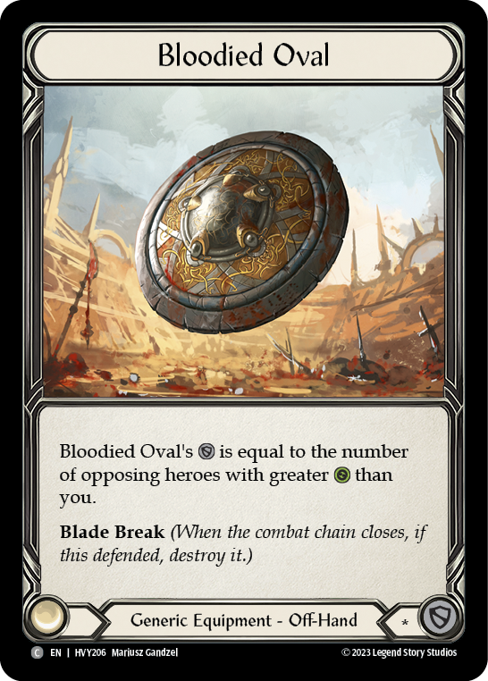 Bloodied Oval - Flesh and Blood TCG - MoxLand