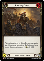 Standing Order (Red) - Flesh and Blood TCG - MoxLand