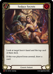 Seduce Secrets (Yellow) - Flesh and Blood TCG - MoxLand