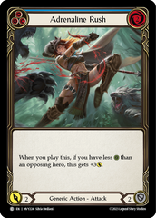 Adrenaline Rush (Blue) - Flesh and Blood TCG - MoxLand