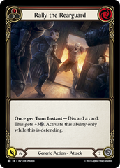 Rally the Rearguard (Red) - Flesh and Blood TCG - MoxLand