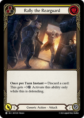 Rally the Rearguard (Yellow) - Flesh and Blood TCG - MoxLand