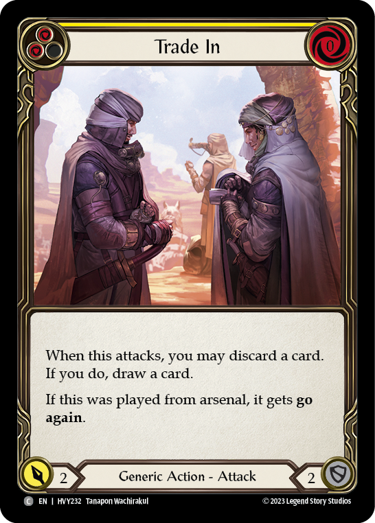 Trade In (Yellow) - Flesh and Blood TCG - MoxLand