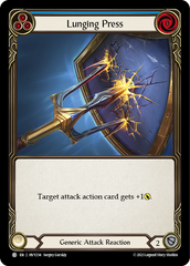Lunging Press (Blue) - Flesh and Blood TCG - MoxLand