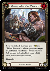 Money Where Ya Mouth Is (Red) - Flesh and Blood TCG - MoxLand