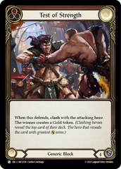 Test of Strength (Red) - Flesh and Blood TCG - MoxLand