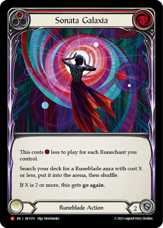 Sonata Galaxia (Red) - Flesh and Blood TCG - MoxLand