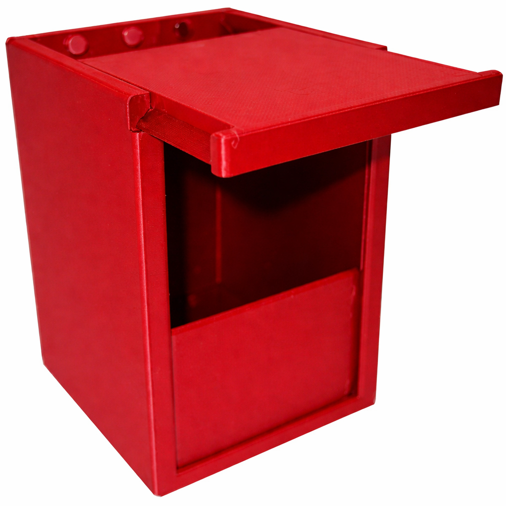 Deck Box Magnetic Showcase 100+ Vermelho - 3Deck - MoxLand
