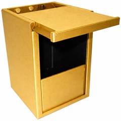 Deck Box Magnetic Showcase 100+ Dourado - 3Deck - MoxLand