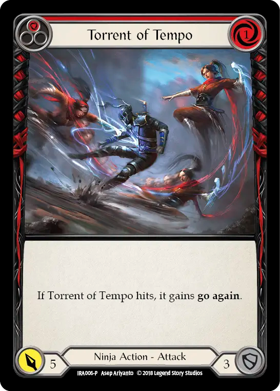 Torrent of Tempo (Red) - Flesh and Blood TCG - MoxLand
