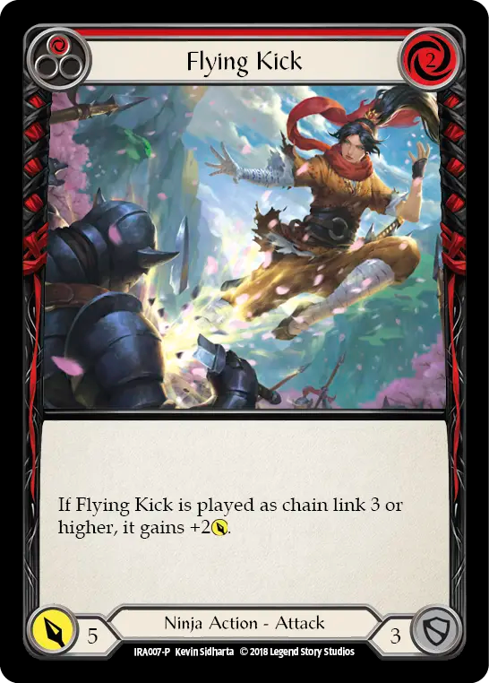 Flying Kick (Red) - Flesh and Blood TCG - MoxLand