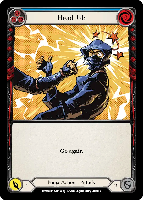 Head Jab (Blue) - Flesh and Blood TCG - MoxLand