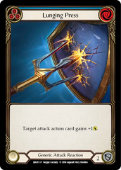 Lunging Press (Blue) - Flesh and Blood TCG - MoxLand
