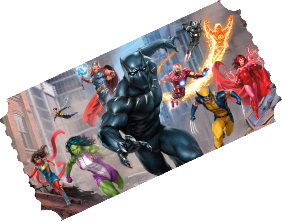 Ingresso - Marvel Super Heroes Prerelease - MoxLand - MoxLand