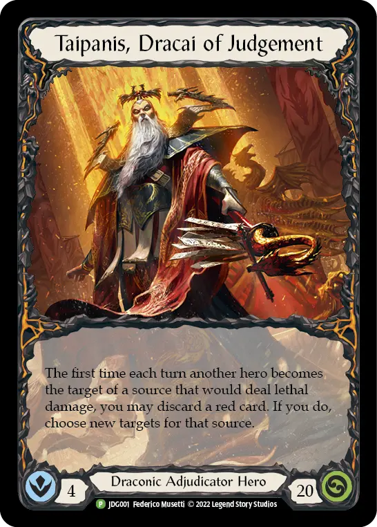 Taipanis, Dracai of Judgement - Flesh and Blood TCG - MoxLand