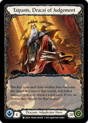 Taipanis, Dracai of Judgement - Flesh and Blood TCG - MoxLand