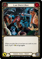 Last Ditch Effort (Blue) - Flesh and Blood TCG - MoxLand