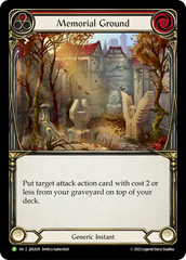 Memorial Ground (Red) - Flesh and Blood TCG - MoxLand