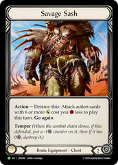 Savage Sash - Flesh and Blood TCG - MoxLand