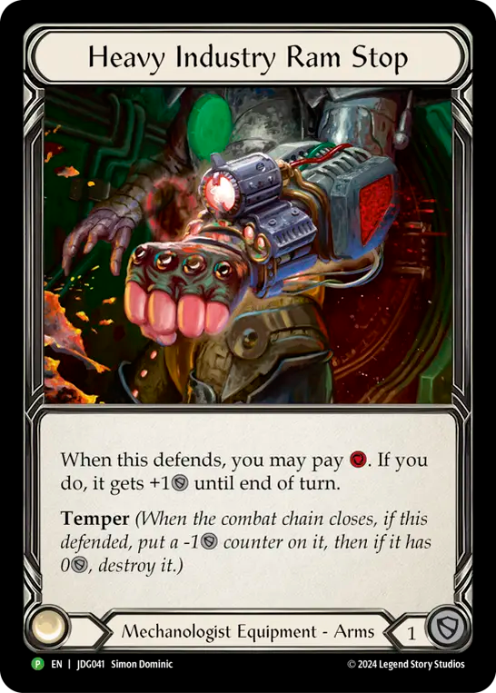 Heavy Industry Ram Stop - Flesh and Blood TCG - MoxLand