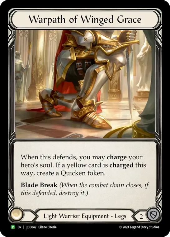Warpath of Winged Grace - Flesh and Blood TCG - MoxLand