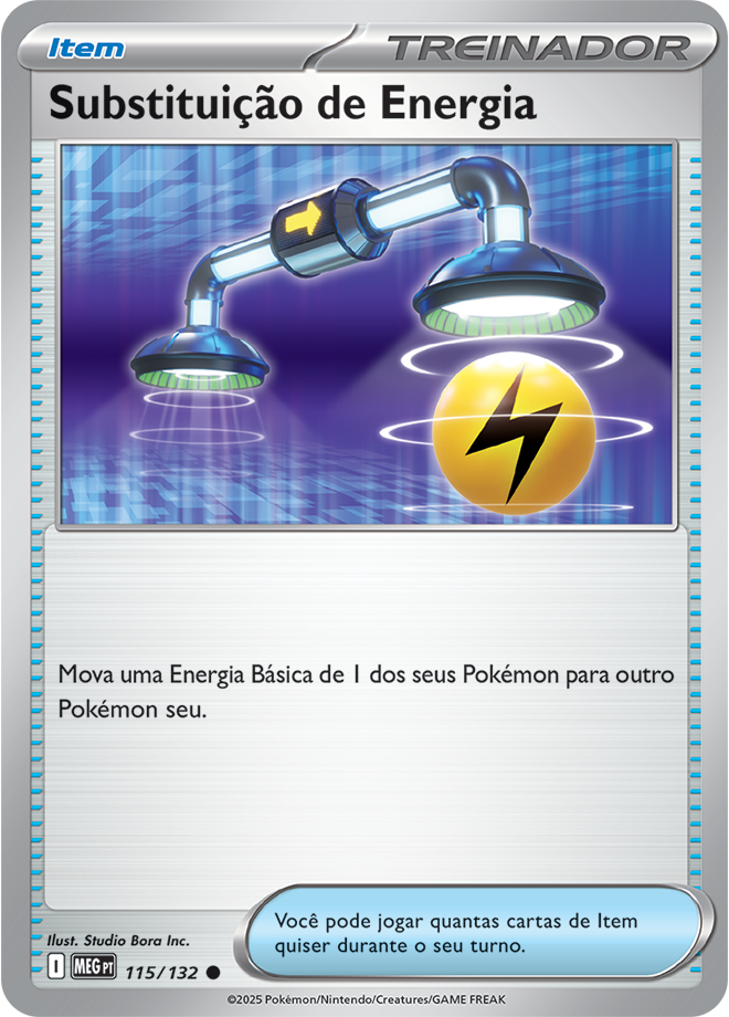 Substituição de Energia - Pokémon TCG - MoxLand