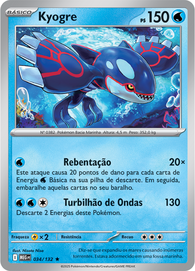 Kyogre - Pokémon TCG - MoxLand