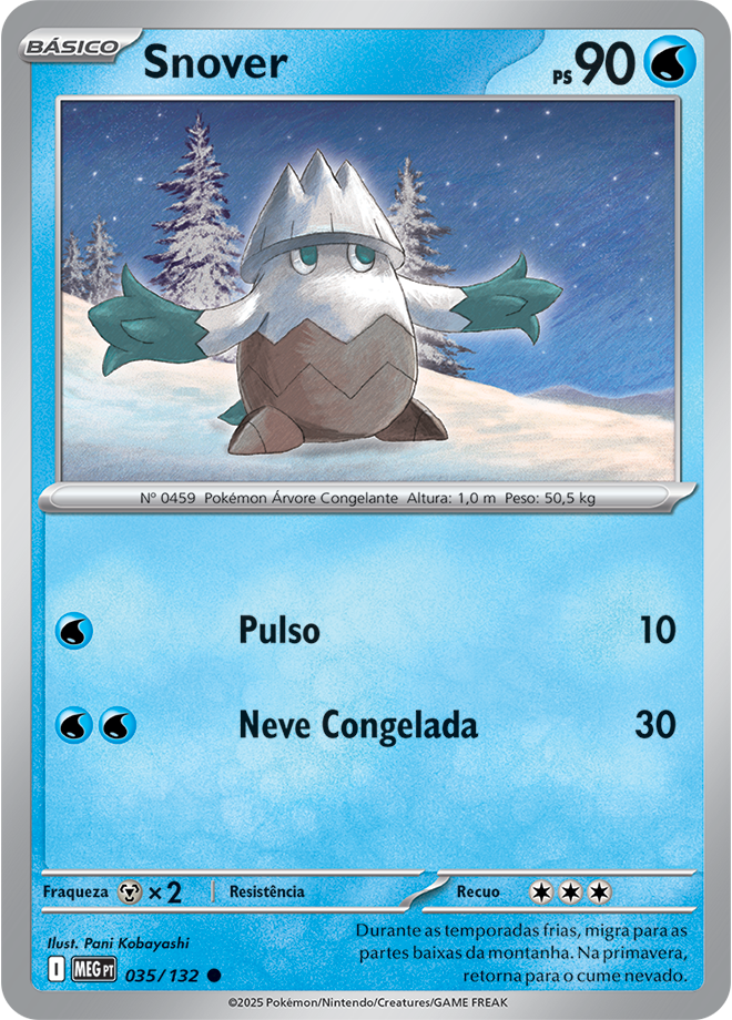 Snover - Pokémon TCG - MoxLand