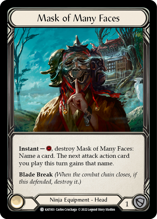 Mask of Many Faces - Flesh and Blood TCG - MoxLand