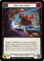 Open the Center (Red) - Flesh and Blood TCG - MoxLand