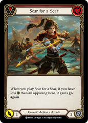 Scar for a Scar (Red) - Flesh and Blood TCG - MoxLand