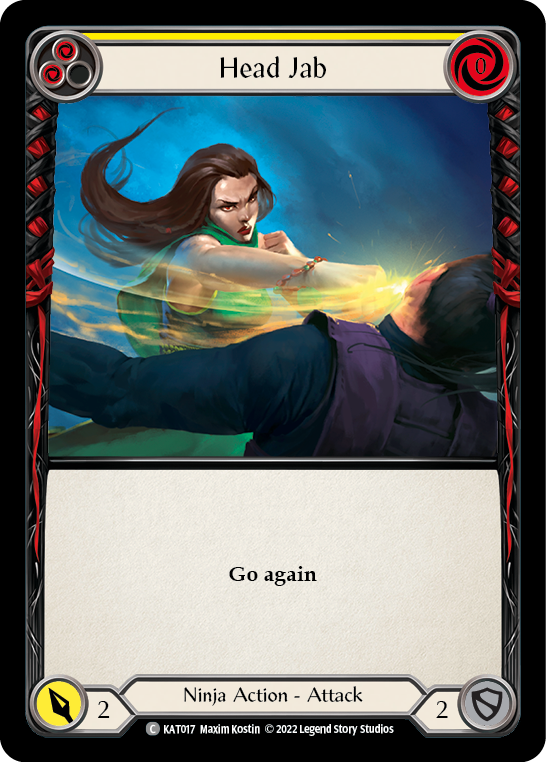 Head Jab (Yellow) - Flesh and Blood TCG - MoxLand