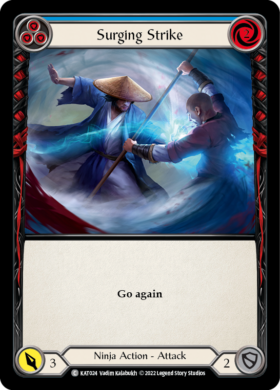 Surging Strike (Blue) - Flesh and Blood TCG - MoxLand