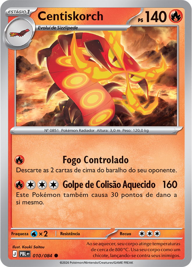 Centiskorch - Pokémon TCG - MoxLand