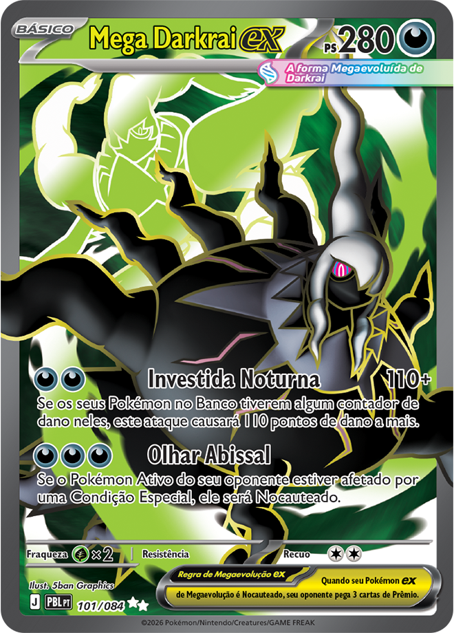 Mega Darkrai ex - Pokémon TCG - MoxLand