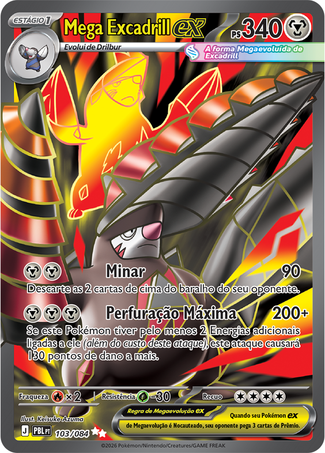 Mega Excadrill ex - Pokémon TCG - MoxLand