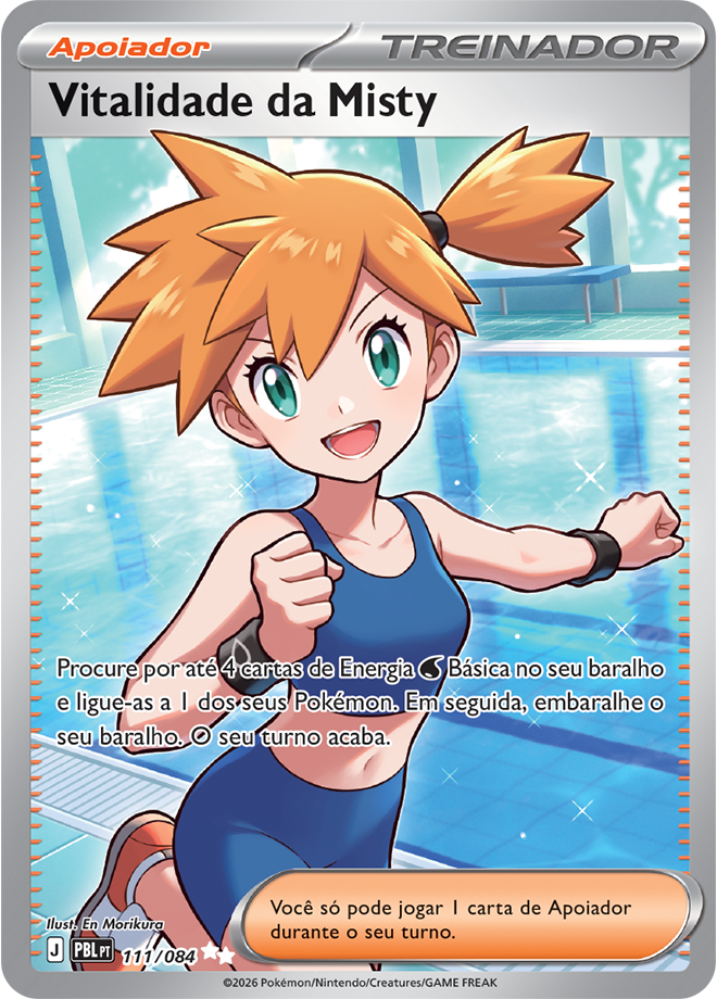 Misty's Vitality - Pokémon TCG - MoxLand