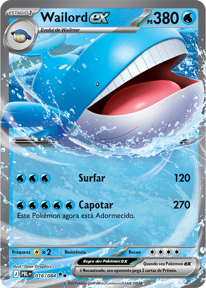 Wailord ex - Pokémon TCG - MoxLand