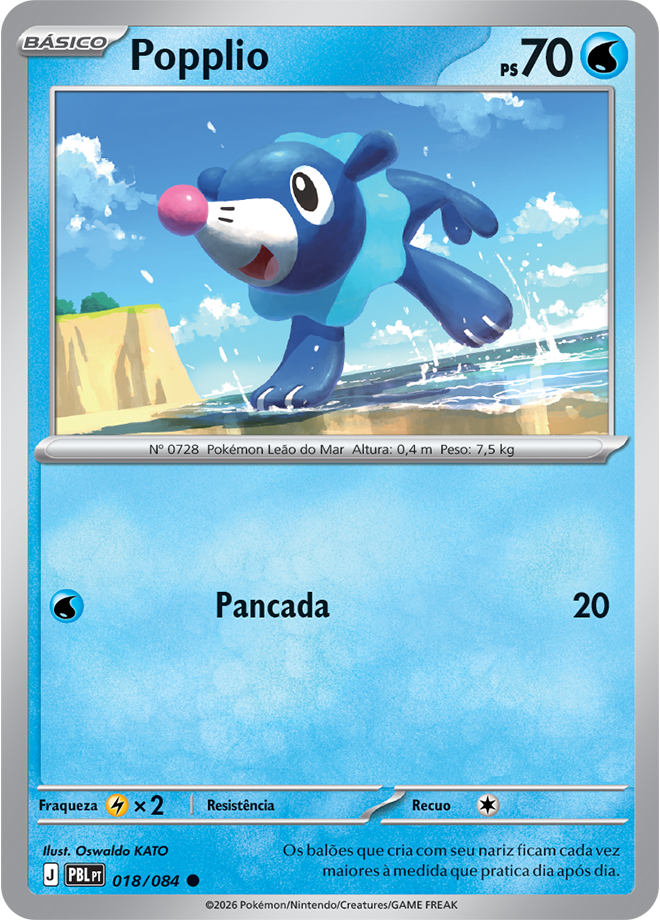 Popplio - Pokémon TCG - MoxLand