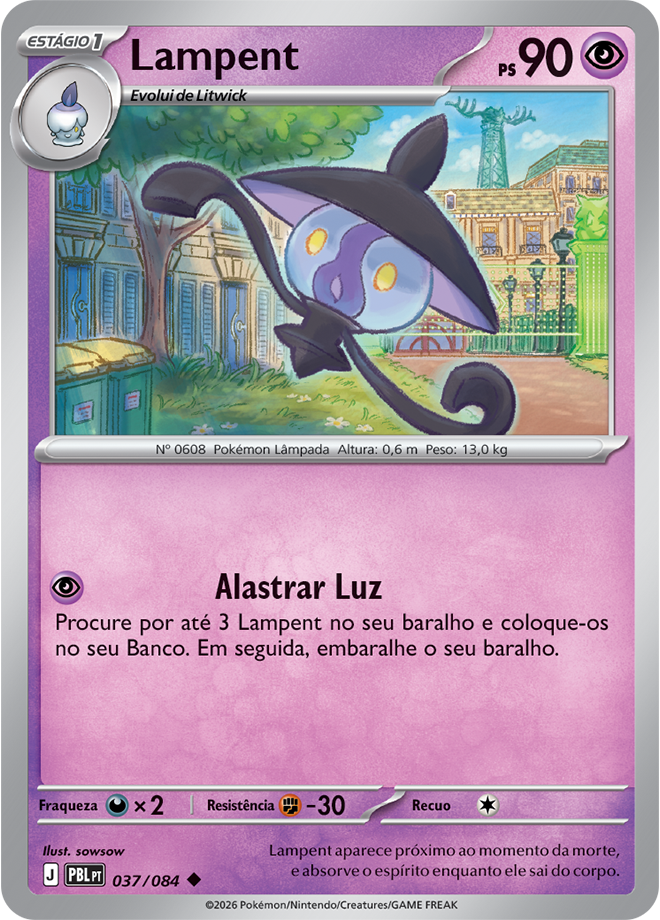 Lampent - Pokémon TCG - MoxLand