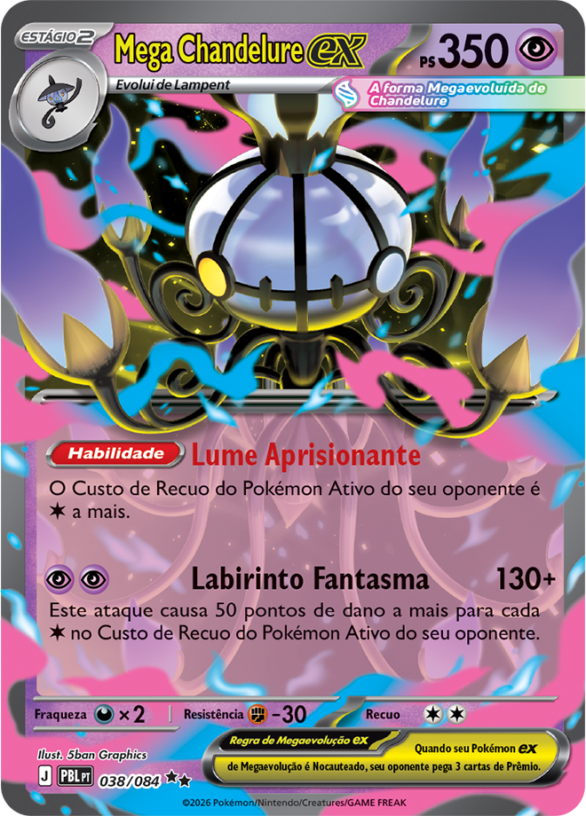 Mega Chandelure ex - Pokémon TCG - MoxLand