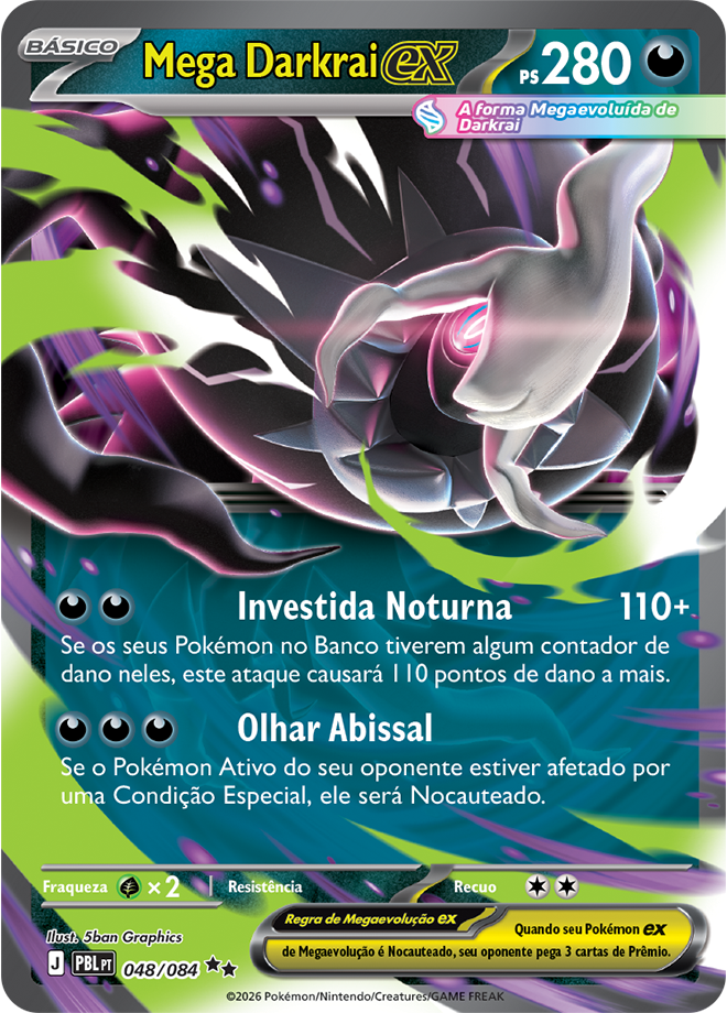 Mega Darkrai ex - Pokémon TCG - MoxLand