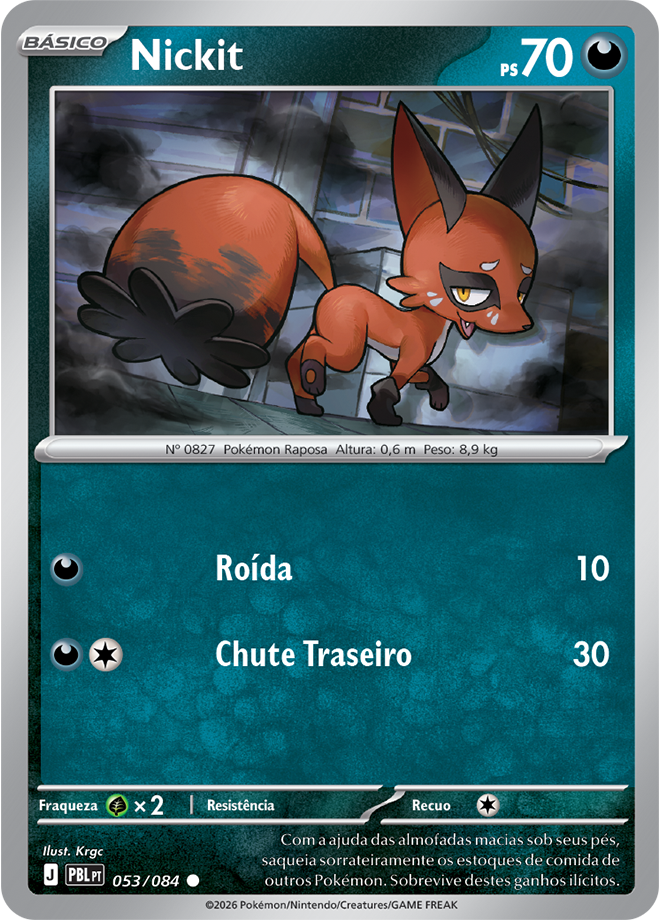 Nickit - Pokémon TCG - MoxLand