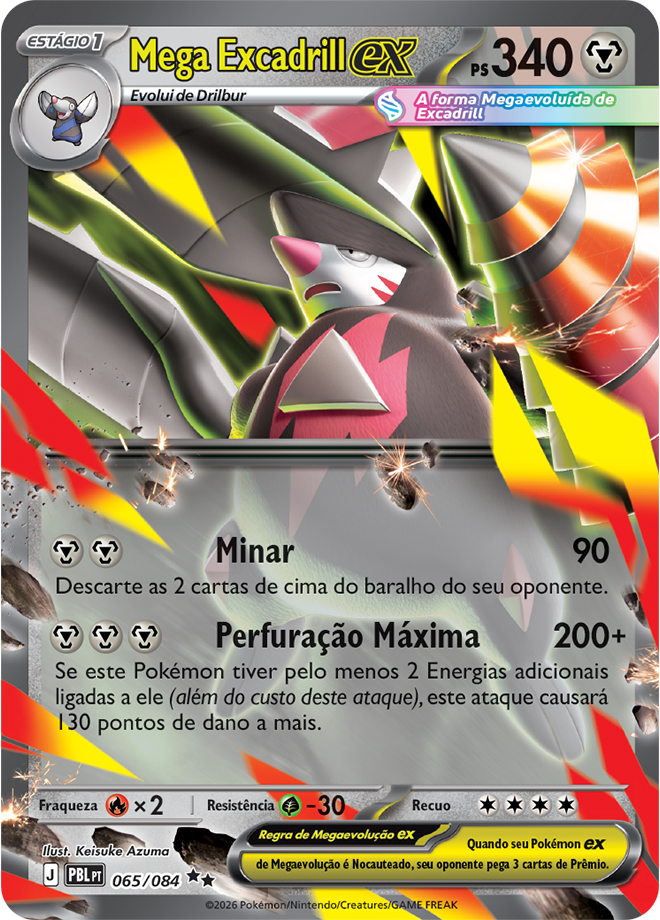 Mega Excadrill ex - Pokémon TCG - MoxLand
