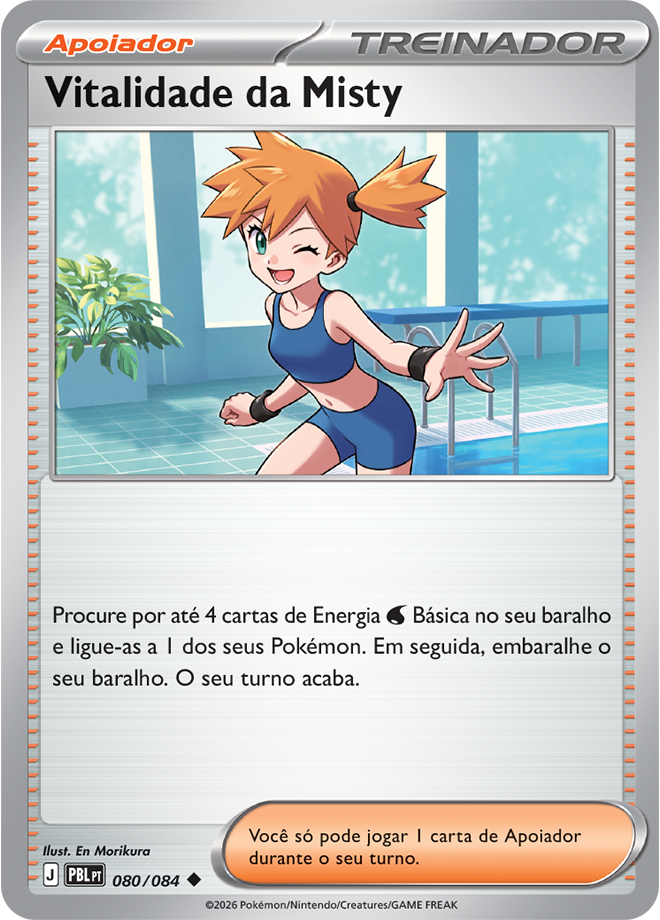 Misty's Vitality - Pokémon TCG - MoxLand