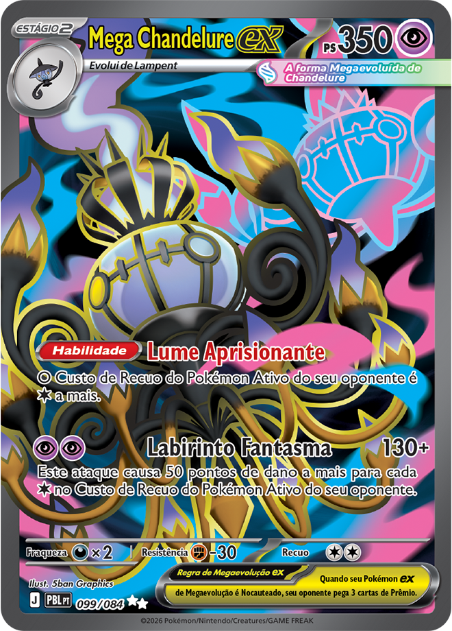 Mega Chandelure ex - Pokémon TCG - MoxLand